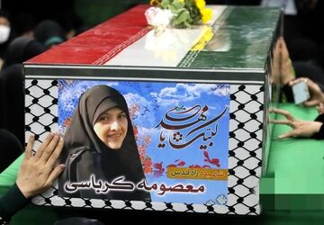 دلگویه دانش‌آموزخبرنگار پانا به بانوی شهیده ایرانی راه قدس و مقاومت