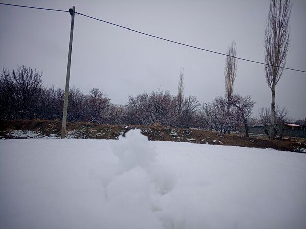 بارش برف بهاری در کوهسرخ