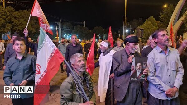 تجمع بیعت با رهبری در نورآباد به صد و پنجاه و هفتمین شب رسید