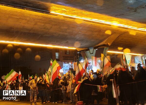 بیعت با امام زیر باران رحمت الهی