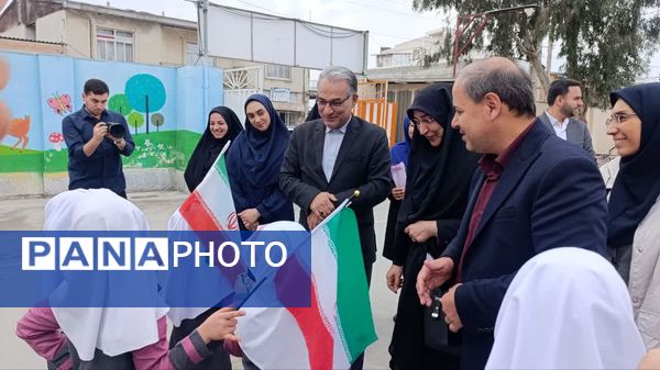 افتتاحیه اتاق بهداشت در دبستان دخترانه شاهد بندرترکمن