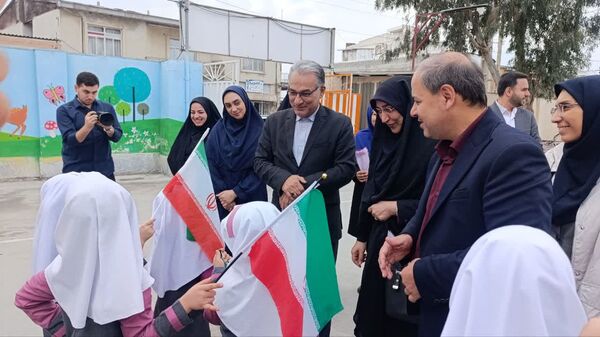 افتتاحیه اتاق بهداشت در دبستان دخترانه شاهد بندرترکمن