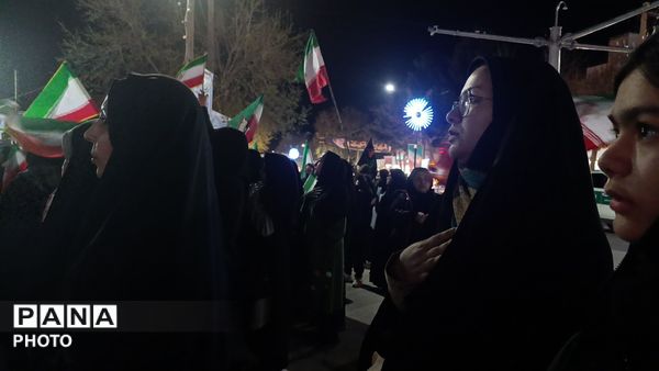 جلوه هایی از حضور باشکوه مردم آشخانه در راهپیمایی