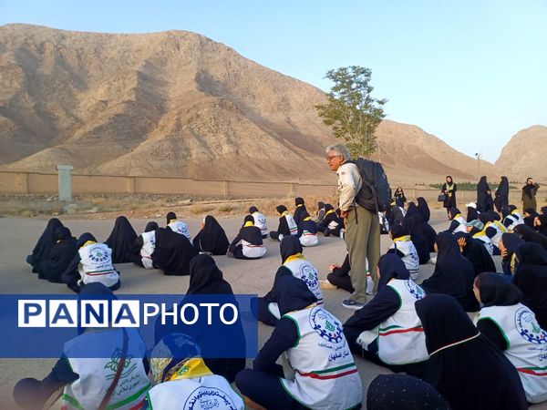 ‌‌روز دوم پیش اردوی ملی پیشتازان سازمان دانش آموزی استان اصفهان