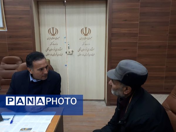 ملاقات مردمی و دیدار چهره به چهره سرپرست فرمانداری شهرستان سملقان با مردم