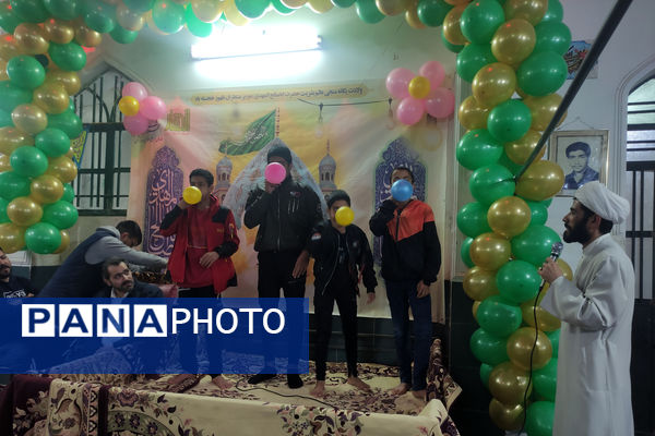 جشن نیمه شعبان در حسینیه شهرک گردخون