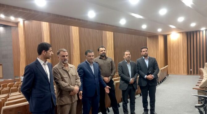 بازدید مسئولان از پروژه بزرگ ساخت فرهنگسرای شهرستان ملارد