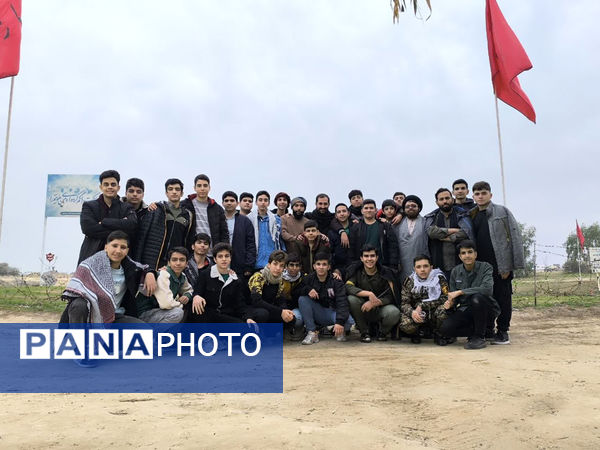 اردوی راهیان نور دانش آموزان پسر ناحیه 3 قم