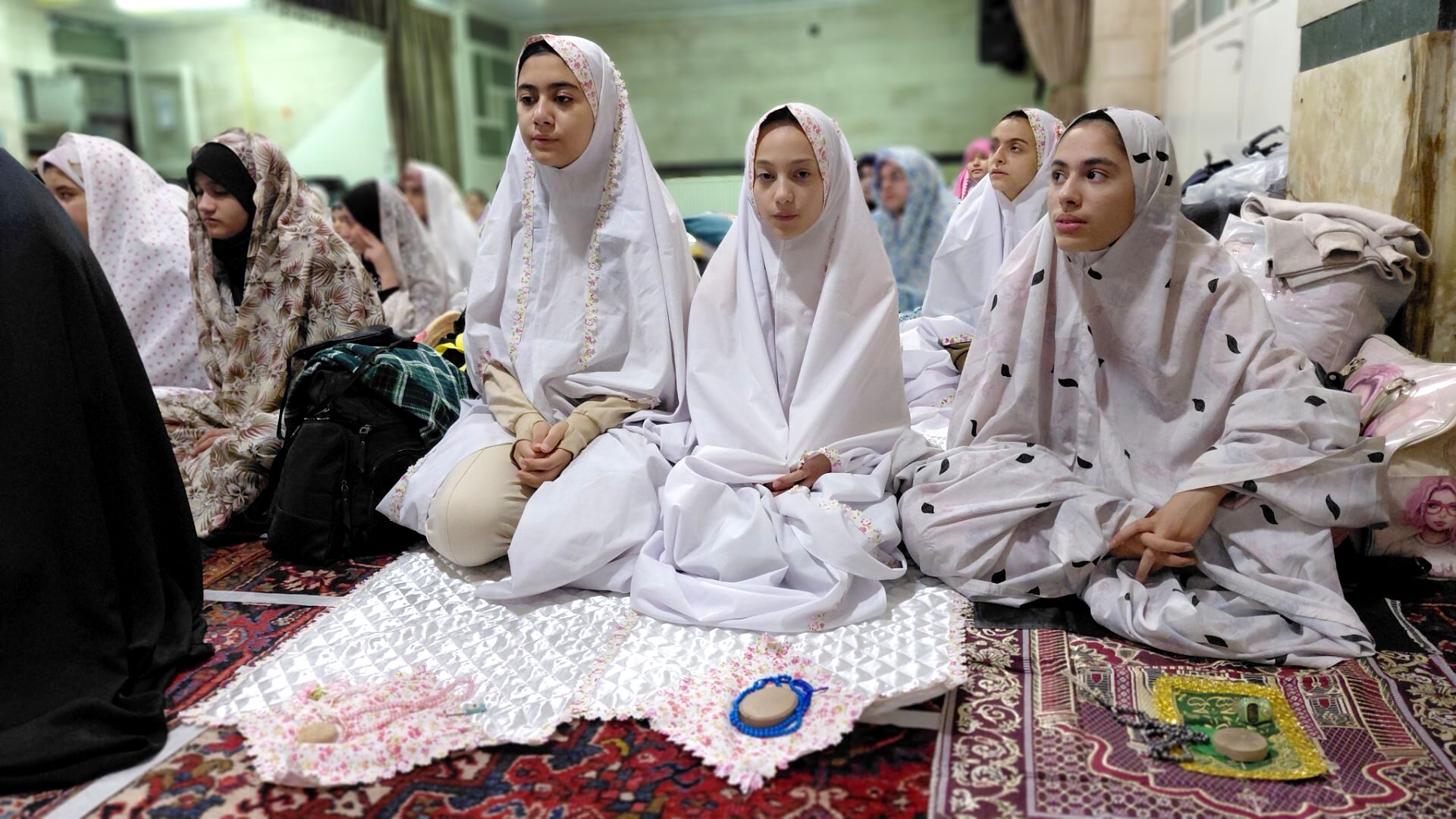 نخستین روز اعتکاف در مسجد جامع ناحیه 1 کرج 