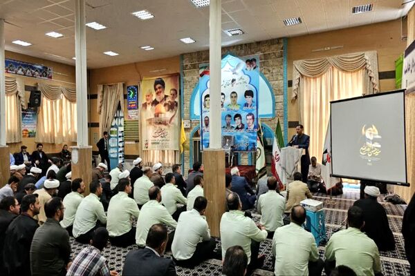 مراسم بزرگداشت شهدای مقاومت و نیروی انتظامی در شهرستان فاروج 