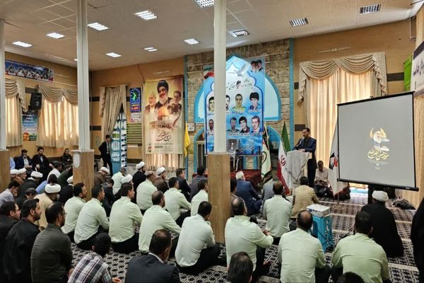 مراسم بزرگداشت شهدای مقاومت و نیروی انتظامی در شهرستان فاروج 