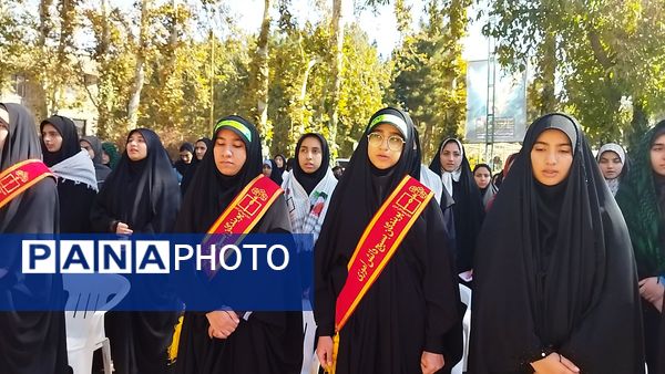  آیین افتتاحیه یادمان شهید دانش آموز اردوگاه باغرود نیشابور