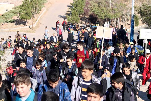 همایش کوه‌روی دانش‌آموزان پسر نواحی پنجگانه تبریز