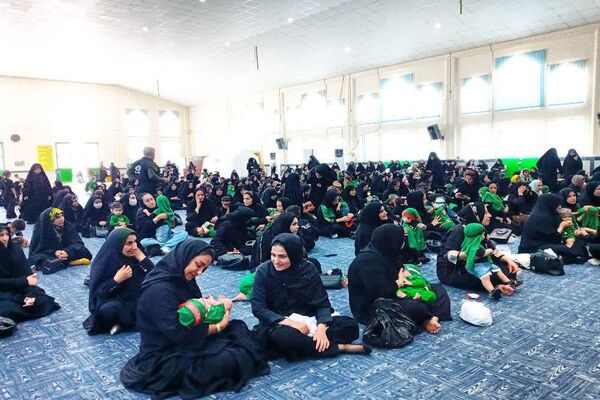 سوگواره شیرخوارگان حسینی در شهرستان باشت