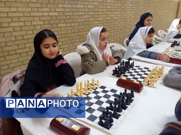  مسابقات شطرنج دختران مقطع ابتدایی شهرستان قدس