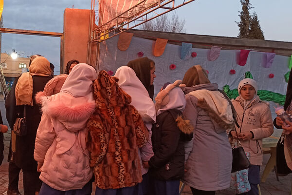برپایی موکب به‌مناسبت جشن‌های حضور تا ظهور در آباده