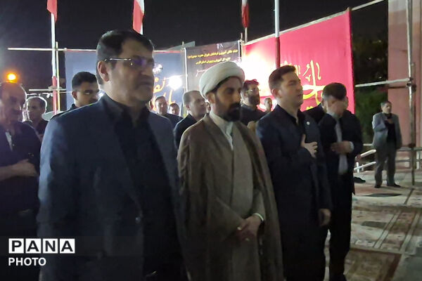 هیئت دانش‌آموزی در سوگ محرم