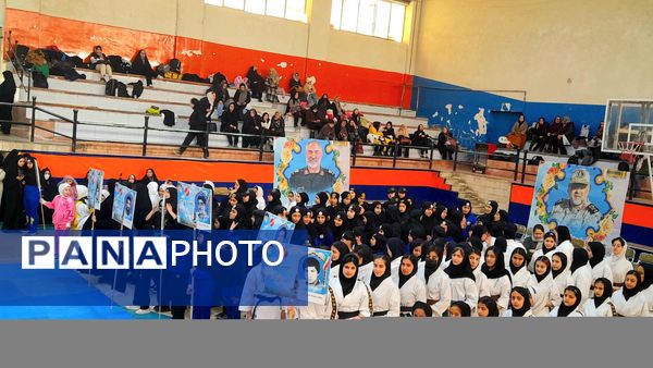 فستیوال ورزشی دختران رزمی کار در نیشابور