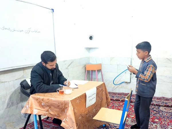 آغاز مرحله آموزشگاهی مسابقات قرآن و عترت در دبستان شهید پسندیده فدافن 