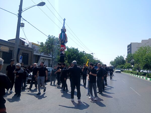 حال و هوای مشهدالرضا در روز عاشورای حسینی