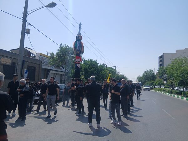 حال و هوای مشهدالرضا در روز عاشورای حسینی