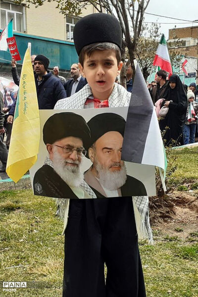 راهپیمایی روز قدس در سراسر کشور