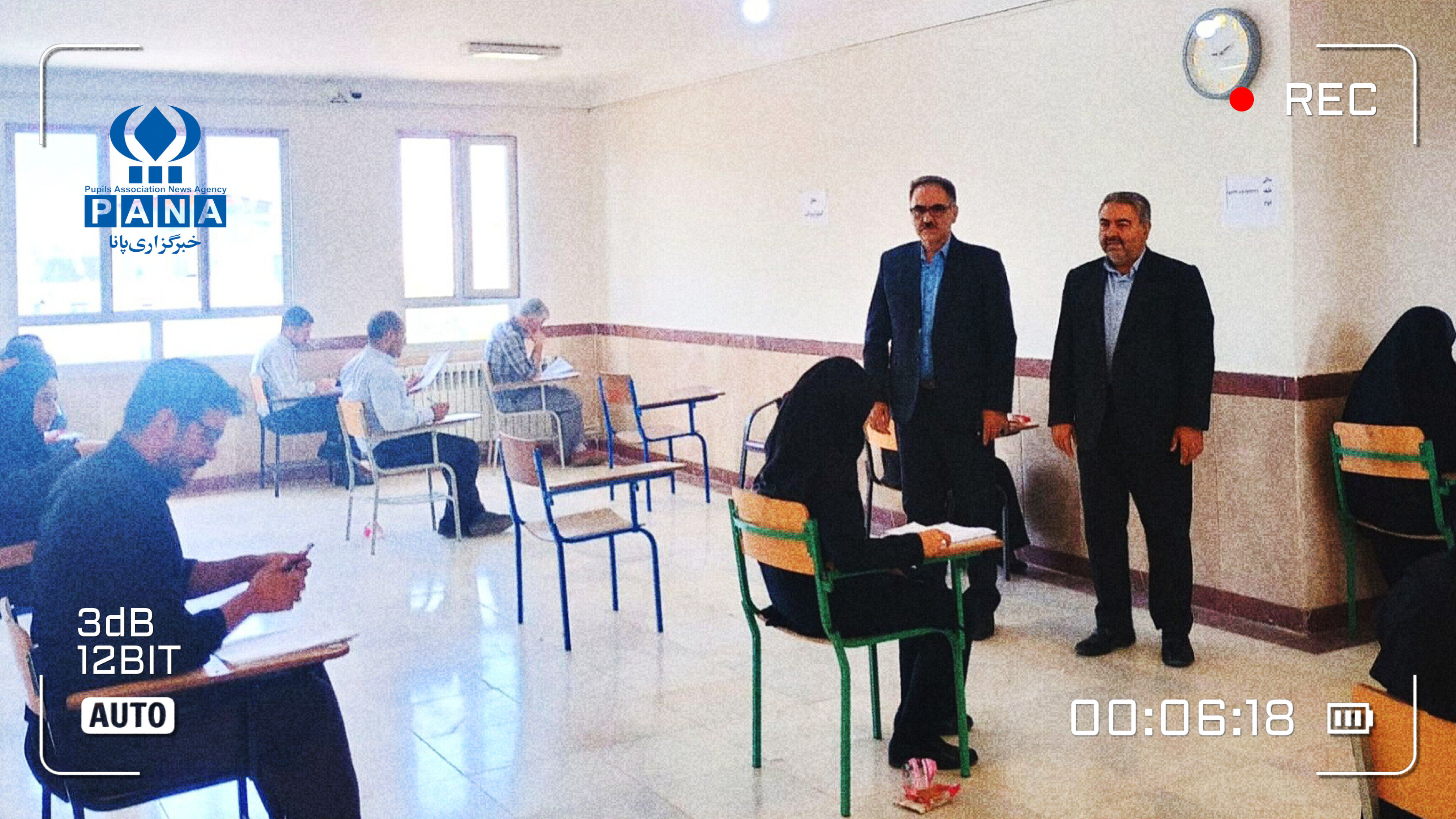 ارزیابی مدیران مدارس دهگلان با حضور مسئولان استانی در دبیرستان خوارزمی  

