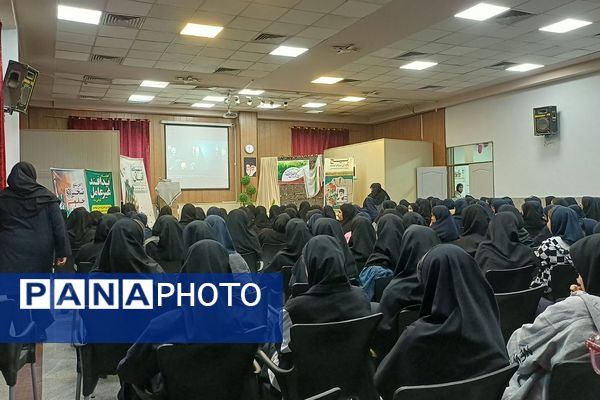 گرامیداشت هفته بسیج در دبیرستان قلم چی ناحیه دو شهرری 