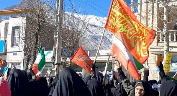 حضور پر شور مردم شازند در حمایت از آرمان‌های انقلاب و رهبری