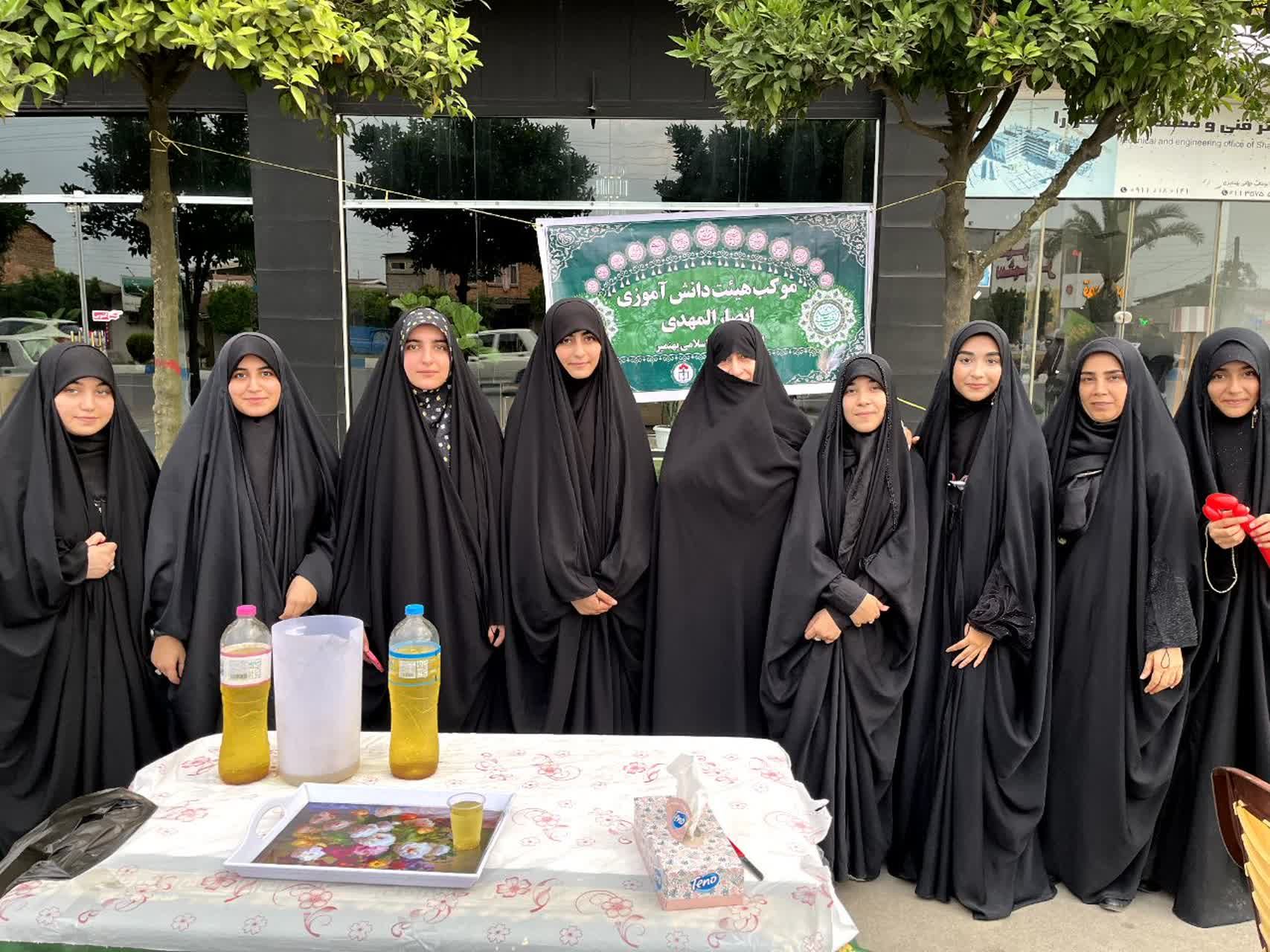 دهه دوم محرم در هیات و موکب دختران انصارالمهدی (عج)