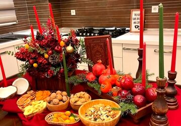 طلوع لبخند و همدلی در بلندترین شب سال 