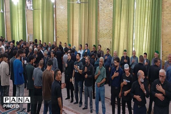 مراسم عزاداری امام رضا علیه السلام در حسینیه شهر بار نیشابور