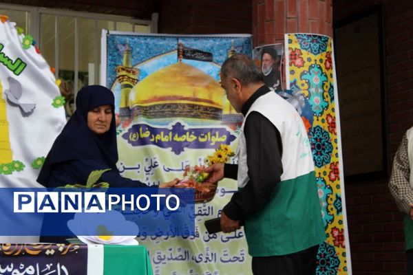 چهارشنبه‌های رضوی در دبستان سعادت گلوگاه 