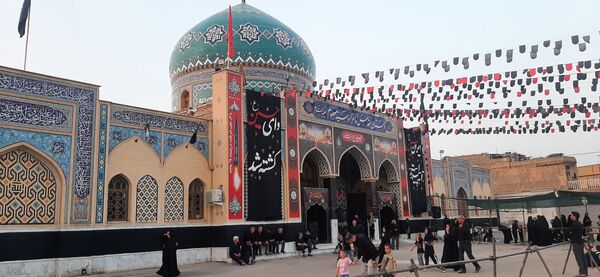 برگزاری مراسم تعزیه‌خوانی در منطقه نیروگاه قم