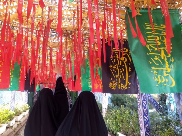 دختران ملاردی در اردوی سیاحتی زیارتی مشهد 