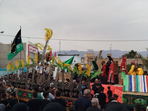 حرکت دسته بنی اسد در روستای فدافن