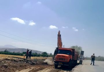 گزارش پانا از عملیات راهسازی در منطقه سیلوانا