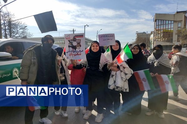 حماسه باشکوه یوم ا... ۱۳ آبان در استان اردبیل 