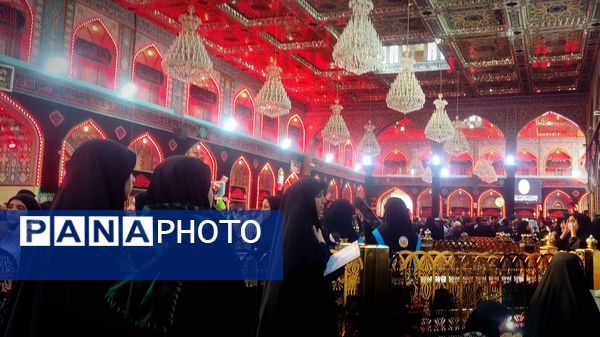 پیاده روی پرشور اربعین حسینی از جاده نجف تا کربلا