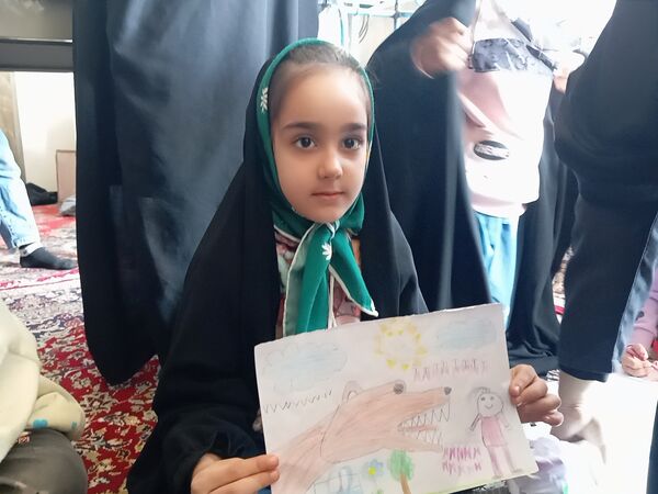 غرفه کودک در نمازجمعه کاشمر