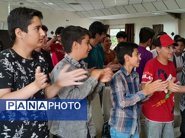 روزی پرانرژی برای پسران ناحیه یک زنجان و منطقه ایجرود در اردوی دانش‌آموزی یک‌روزه