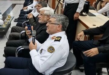 حضور معاون اول رئیس‌جمهور در قرارگاه ترافیکی ستاد تشییع رهبر شهید‌