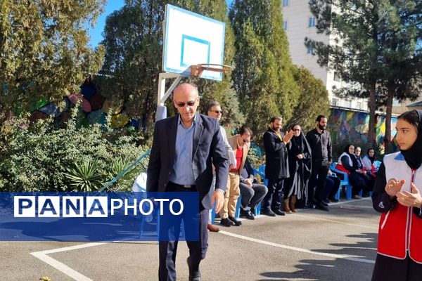  مانور زلزله در مدرسه فرزانگان ورامین