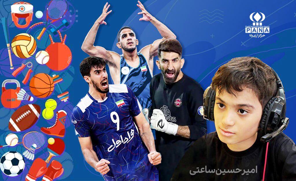 نگاهی به افتخار آفرینی کشتی‌گیران ایران با امیرحسین ساعتی 