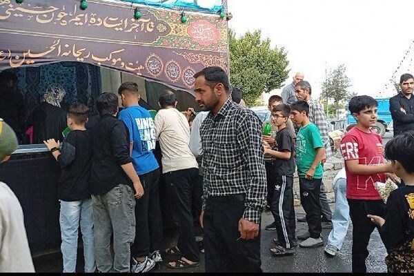 موکب دانش آموزی ،جلوه ای از عشق حسینی