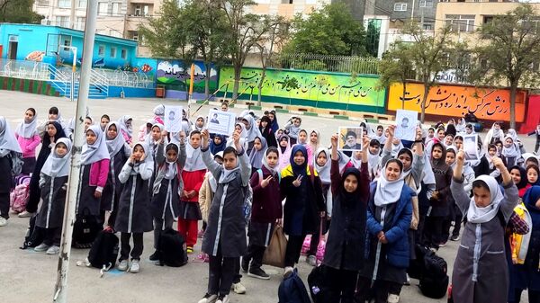صبحگاهی با یاد شهید مقاومت در دبستان شهید رجبی ناحیه ۶ مشهد