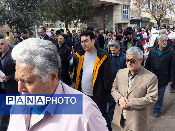 راهپیمایی۲۲ بهمن  شهرستان مانه 