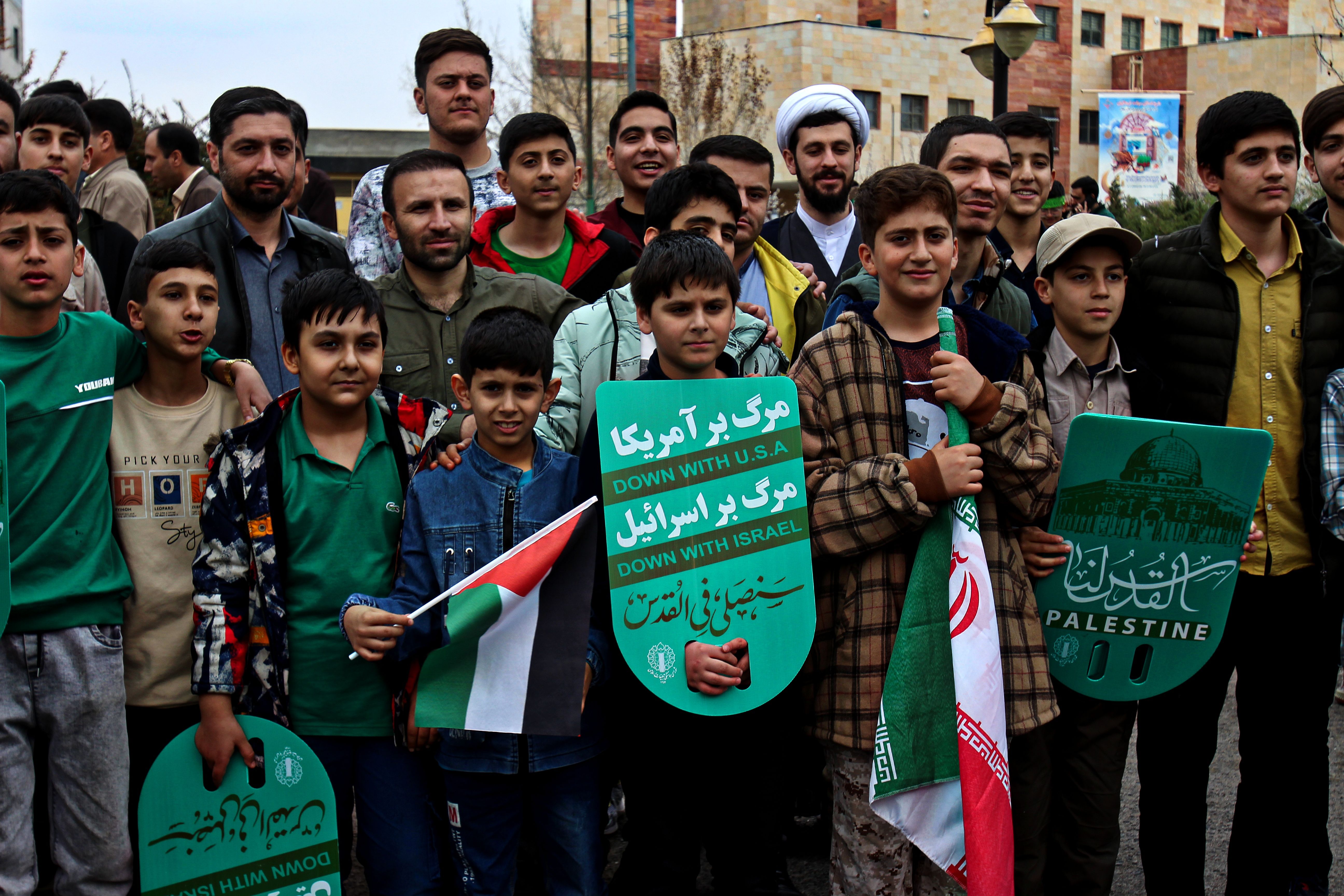 راهپیمایی روز قدس در زنجان 