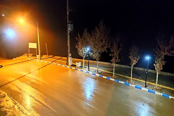 جلوه زمستانی طبیعت شهر بار نیشابور 