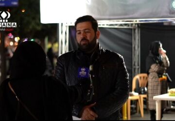 برپایی موکب سازمان دانش‌آموزی گرگان در دومین شب قدر